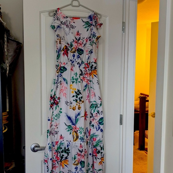Boho Tropical Dress - Size Small - Picture 1 of 3